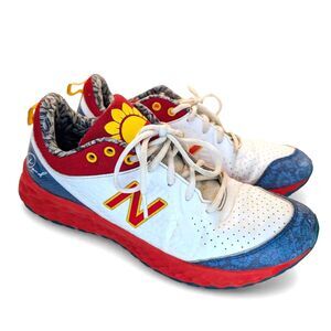 New Balance David Sunflower Seeds Velo v2 Turf Softball Shoes STVELODS Womens 9.